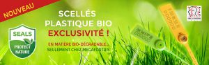 Scellé de sécurite plastique biodégradable