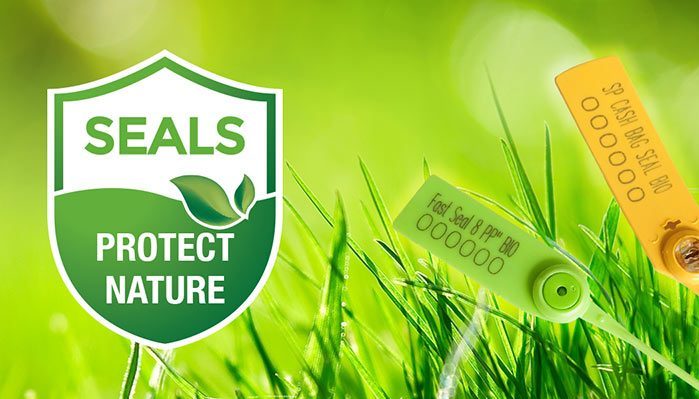 scellé de sécurité biodégradable