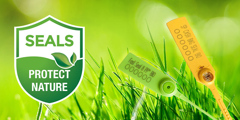 scellé de sécurité biodégradable