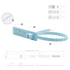 Scellé de sécurité Fort Twin Lock