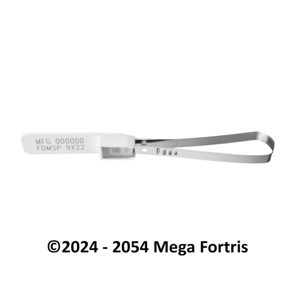 Scellé métallique Fort Domino SP à feuillard étamé