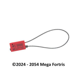 scellé Mini Cable Lock - Premium 150 avec câble acier multibrin galvanisé