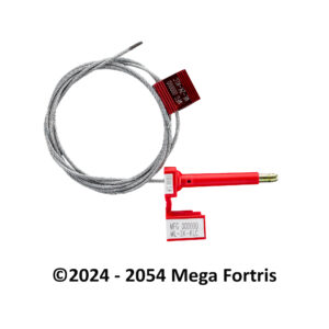 plomb bouteille Megalock avec câble acier galvanisé