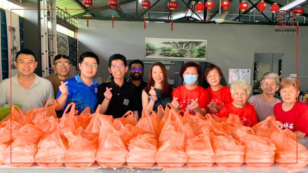 CSR by Mega Fortris with Dapur Kinrara