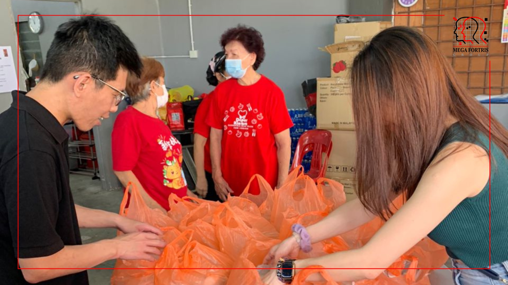 CSR by Mega Fortris with Dapur Kinrara