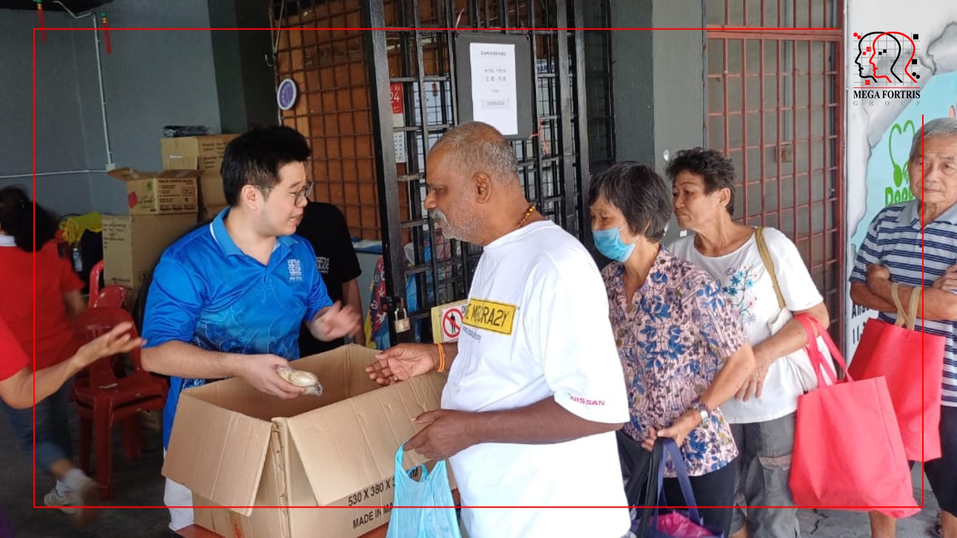 CSR by Mega Fortris with Dapur Kinrara