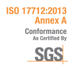 Certification ISO 17712:2013 SGS